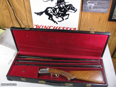 8026 SKB ITHACA MODEL 600 3 BARREL SKEET SET 410GA-28GA-20GA GAUGE 410 - 28