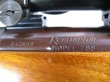 8029Remington 788 44 Rem Mag, 22 Inch Barrel, Redfield 3X9 Royal Scope, 99%condition, Rare Caliber, Nice wood stock, 2 magazines. - 6 of 14
