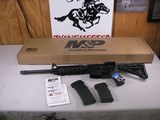 8038Smith and Wesson M+P 15 Sport II, 5.56/223 REM, 16” Barrel, NIB with added MagPul Collapsible stock, Original Stock is included as well, It also - 1 of 15