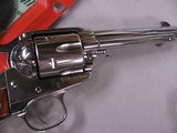 8042
Ruger New Vaquero 2 gun set consecutive serial numbers, 357 mag, 5 1/2 barrel, polished stainless finish, Hogue New Vaquero smooth grips, includ - 7 of 14