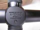 8054Vortex Viper 4-12x40 PA Rifle Scope- NIB with all paperwork--Effortlessly shrugging off recoil, moisture and darkness, the Viper's status as a p - 2 of 8