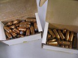 8060—470 Nitro Express Ammo LOT- 35 Loaded ammo- 26 once fired rounds—70 Woodleigh Premium bullets 500 Grain FMJ—50 Woodleigh premium 470 Nitro bullet - 2 of 10