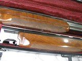8071Winchester 101 Pigeon Skeet set in 20 Ga, 28 GA and 410 GA. All Barrels are choked SK/SK and are 28” Barrels. Pistol grip with a Winchester pad - 14 of 21