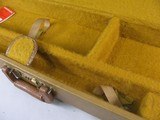 8079
Winchester Tan/Yellow Shotgun case trunk style. Yellow interior. Great condition will fit up to a 32” Barrel. - 6 of 10