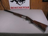 8080
Winchester 101 Pigeon 12 GA, 26” Barrels, IC/MOD, Round Knob, Winchester but plate, Hard to find in this configuration, Rose and scroll engraved