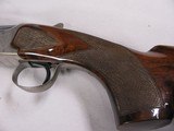 8083
Winchester 101 Pigeon, 20 GA, 27” Barrels, SK/SK, Square knob, Packmayer pad, LOP 14 1/4, AAA fancy highly figured walnut. - 4 of 17
