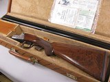 8086
Winchester 23 Pigeon Ducks Unlimited, 20 GA, 1983 Banquet gun, 2 3/4 and 3”, Mod/Full,
AAA+ Fancy Walnut, 28” Barrels, 14 1/4 LOP Round Knob, V - 2 of 24