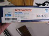 8097Winchester 23 XTR Pigeon Grade, 12 Gauge, 3”, 28” Barrels, Winchester Butt Plate, 14 1/4 LOP, Full/Mod, Round Knob, Ejectors, Like new in Origin - 19 of 23