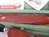 8098
Winchester 23 XTR Pigeon Grade, 20 Gauge, 14” LOP, 26” Barrels, Screw in Flush chokes Mod/IC, Round Knob, Winchester butt Pad, Really nice Green - 11 of 22