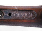 8107
Winchester Model 21 12 Gauge wood stock, woods length is 14 1/2”, with the leather pad the length is 15”, pistol grip, nice figured wood. - 6 of 11