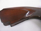 8108
Winchester 101 12 Gauge wood stock, the length of the wood is 15 3/4” and the length with the pad is 16 1/2”,
pistol grip, has handling marks - 5 of 12