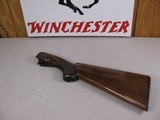 8109
Winchester 101 20 gauge wood stock, length of wood is 16”, length with the Winchester plate it measures 16 1/4”, really nice wood, pistol grip. - 1 of 11