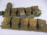 8132
30-06 Ammunition 80 rounds, Loaded in Garand clips. With Army belt. - 2 of 10