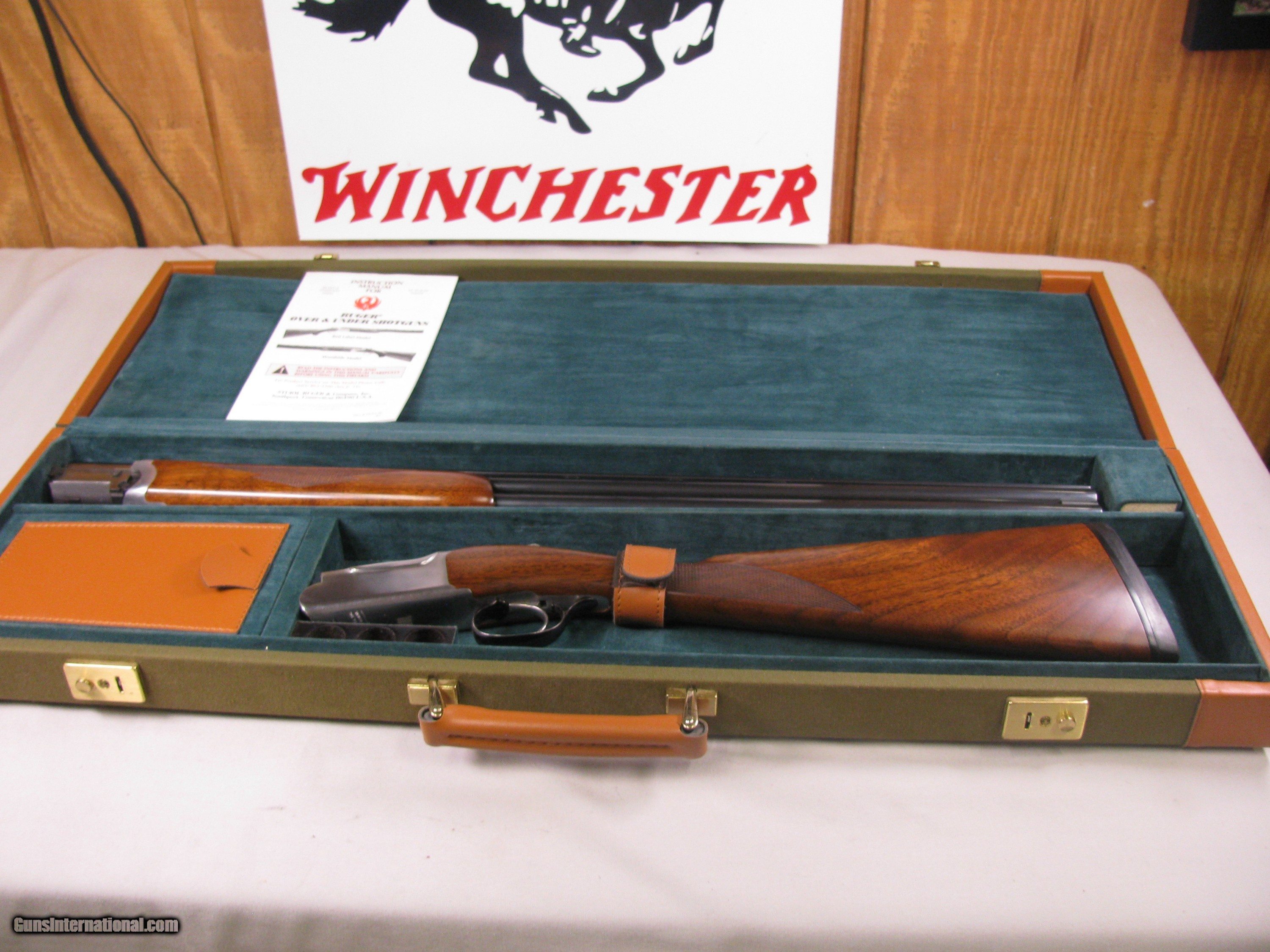 8144 Ruger Red Label 28 Gauge 28” Barrels, Screw Chokes 2 Skeet, IC ...