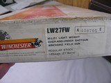 8775
Winchester 101 XTR Lightweight, 12 Gauge, 3” Chambers, 14” LOP, 27” Barrels, Vent Rib, Screw in chokes (IM, M, F, XF, IC, SK) bright and shiny b - 21 of 22