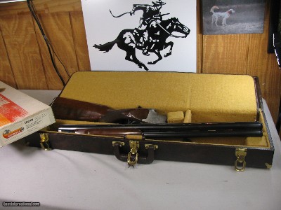 8775
Winchester 101 XTR Lightweight, 12 Gauge, 3” Chambers, 14” LOP, 27” Barrels, Vent Rib, Screw in chokes (IM, M, F, XF, IC, SK) bright and shiny b