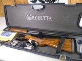 8796 Beretta Black & Gold Tercentennial Model, 12 gauge, 28 inch barrel, M/F chokes, gold trigger, 14 1/4 LOP.
#10 of 300, exquisite high luster blac - 1 of 25