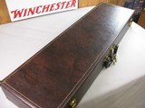 8812 Winchester 101/23 case, All original, Brass plaque engraved, will take up to a 32” Barrel - 2 of 7