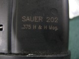 8818 JP Sauer 202TD 375 H&H, 4RD Magazine, New in package. - 8 of 9