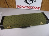 8825 Winchester Green Hard trunk style case, This is the limited Quail Special case, only 500 made. Has a spacer block. Will hold up to 26