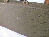8830Winchester Green Hard trunk style shotgun case. NOS, Green Interior, Has Blocks and Keys, Will take up to 29” Barrels - 7 of 13
