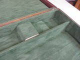 8830Winchester Green Hard trunk style shotgun case. NOS, Green Interior, Has Blocks and Keys, Will take up to 29” Barrels - 11 of 13