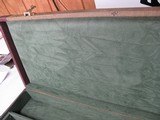 8830Winchester Green Hard trunk style shotgun case. NOS, Green Interior, Has Blocks and Keys, Will take up to 29” Barrels - 13 of 13