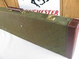 8839Winchester Hard trunk style shotgun case, New old stock, never had a shotgun inside. Red interior, with keys and original rare key ring. Very de - 2 of 9