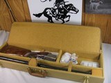 8845 Winchester 101 Grand European, 12 Gauge, 30 “ Barrells, 2 white beads 14 1/2 LOP, 100% engraved silver coin receiver, Winchester butt pad, pistol - 1 of 18