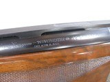 8845 Winchester 101 Grand European, 12 Gauge, 30 “ Barrells, 2 white beads 14 1/2 LOP, 100% engraved silver coin receiver, Winchester butt pad, pistol - 13 of 18