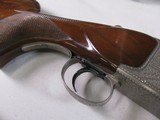 8845 Winchester 101 Grand European, 12 Gauge, 30 “ Barrells, 2 white beads 14 1/2 LOP, 100% engraved silver coin receiver, Winchester butt pad, pistol - 8 of 18