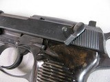 8840 P38 9MM, very good, bake light grips, repro Walther Magazine, small chip in grip, AC 41, MFG 1941, Waffen Stamped, Eagle over 359 inspector, Germ - 4 of 12