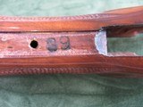 8848 Winchester 101 “Boar” 12 Gauge (3”) over 7x57 Mauser, 25” barrel, LOP with custom high comb is 13 3/4. LOP with original correct serialized stock - 22 of 25