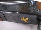 8856 Winchester 23 Classic 12 Gauge 3”Chambers, 26” Barrels, IC/MOD, 14 1/2 LOP, Gold embellished birds and gold trigger, beautiful wood on the stoc - 6 of 15