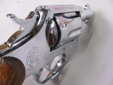 8861 Smith and Wesson Model 36, 38 Special, 2” Barrel, Nickel Finish, wood Grips, Minor marks on the cylinder what looks like from sitting in a gun ba - 11 of 11