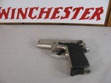 8865
Smith and Wesson Model 469, 9MM, 3.5” barrel, Silver satin nickel, black grips, bore is bright and shiny, original magazine. 98% condition - 1 of 14