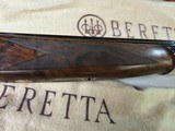 8877 Beretta Gardone VT 20 Gauge, (Jubilee) 3”, 28 “ Barrels, 6 screw in chokes, Beautiful hand engraved by Master Engraver C. Boniotii in 07-16-08. W - 16 of 25