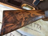 8877 Beretta Gardone VT 20 Gauge, (Jubilee) 3”, 28 “ Barrels, 6 screw in chokes, Beautiful hand engraved by Master Engraver C. Boniotii in 07-16-08. W - 15 of 25