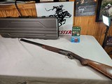 8881
Rizzini 600 NEA, 16 Gauge, Beautiful case color with gold bird inlays, KickEEE pad, has a weight in stock for kick, can be taken out. 28” Barrel