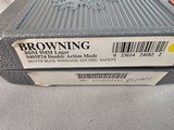 8879
Browning BDM 9MM Double Action Pistol In Box. 5