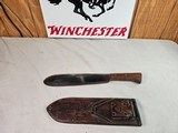 8886
United States Marines Corps Medical Jungle Machete,
made by the Clyde Cutlery Company, Clide Ohio, Since 1850, Matching BOYT scabbard, Excellen - 1 of 15