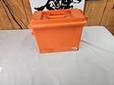 8909 Orange dry ammo box with black powder supplies.
Please see pictures that all that is included.
Bullets.. ect. - 11 of 11