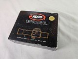 8908 ADCO Mirage 1” Diameter, Multi color dot Reflex sight “Red Dot” 1x in box. - 1 of 11