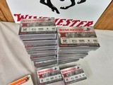 8917 12 Gauge shotgun buck load lot 20 boxes of 5- 12 gauge 2 3/4 00 buck 9 pellets Winchester--- 1 box of 5 Winchester Super X 12 gauge 2 3/4 1 Buck - 2 of 5