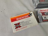 8917 12 Gauge shotgun buck load lot 20 boxes of 5- 12 gauge 2 3/4 00 buck 9 pellets Winchester--- 1 box of 5 Winchester Super X 12 gauge 2 3/4 1 Buck - 3 of 5