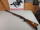 8924
Winchester 101 410 Gauge, 28” Barrels, 14 1/4 LOP, SK/SK, 2 1/2, Pistol grip, Has the brass bead,
vent rib, Winchester plate, nice wood! LIKE N