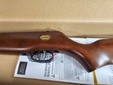 8935  Beeman Dual Caliber Air Rifle- 1000 FPS .177 barrel, 800 FPS .22 Cal Barrel, break action, with a 4x32 scope, model 1073, wood stock, in box lik - 4 of 8