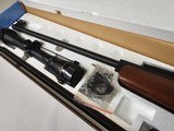 8935  Beeman Dual Caliber Air Rifle- 1000 FPS .177 barrel, 800 FPS .22 Cal Barrel, break action, with a 4x32 scope, model 1073, wood stock, in box lik - 8 of 8