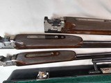 8929
Winchester 101 Pigeon Grade Skeet Set-RARE, 3 Barrel set, 20 Gauge, 28 Gauge, 410 Gauge, all have 28” Barrels, Vent Rib, Pistol Grip, Decelerato - 13 of 25