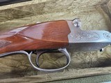 8943
Winchester 23 Pigeon XTR Lightweight, 20 Gauge, straight grip, RARE, IC/M, 26 “ Barrels, 98% one ding under forearm, other than that beautiful. - 11 of 25